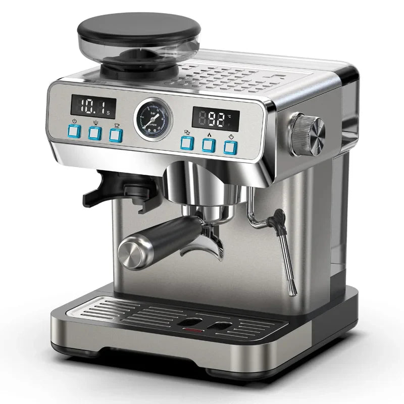 Caffeine & Co Coffee Maker 20 bar Powerful Pressure Pump Electric Espresso Portable Coffee Machine with Milk