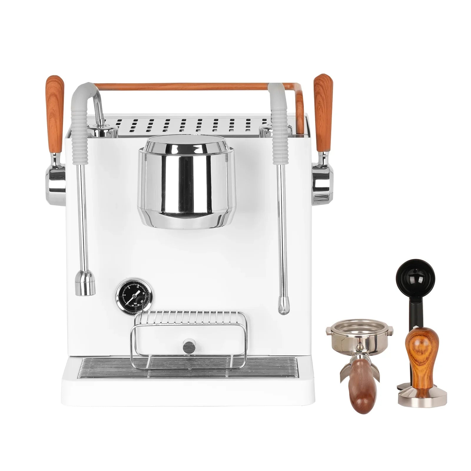 Caffeine & Co Three Boiler Double Pump Professional Manual Commercial Semi-automatic Coffee Machine