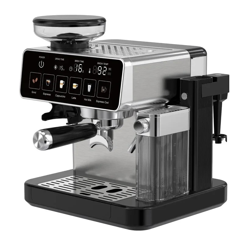 Caffeine & Co Coffee Maker 20 bar Powerful Pressure Pump Electric Espresso Portable Coffee Machine with Milk